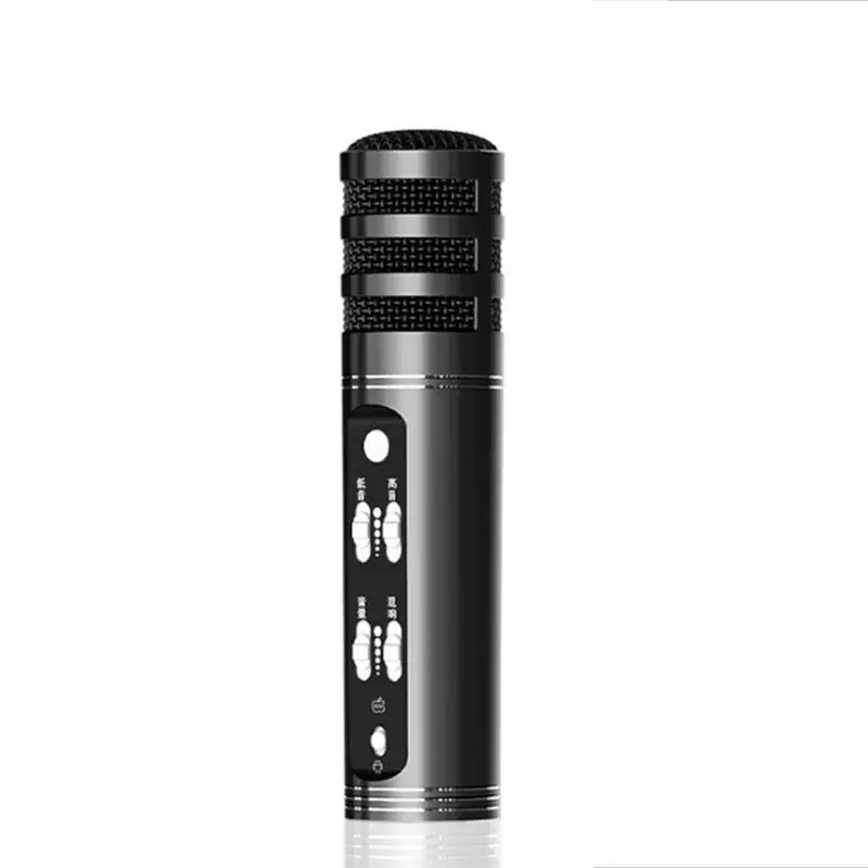 C1 караоке Bluetooth микрофон все металлические живые микрофоны для IOS Android телефон