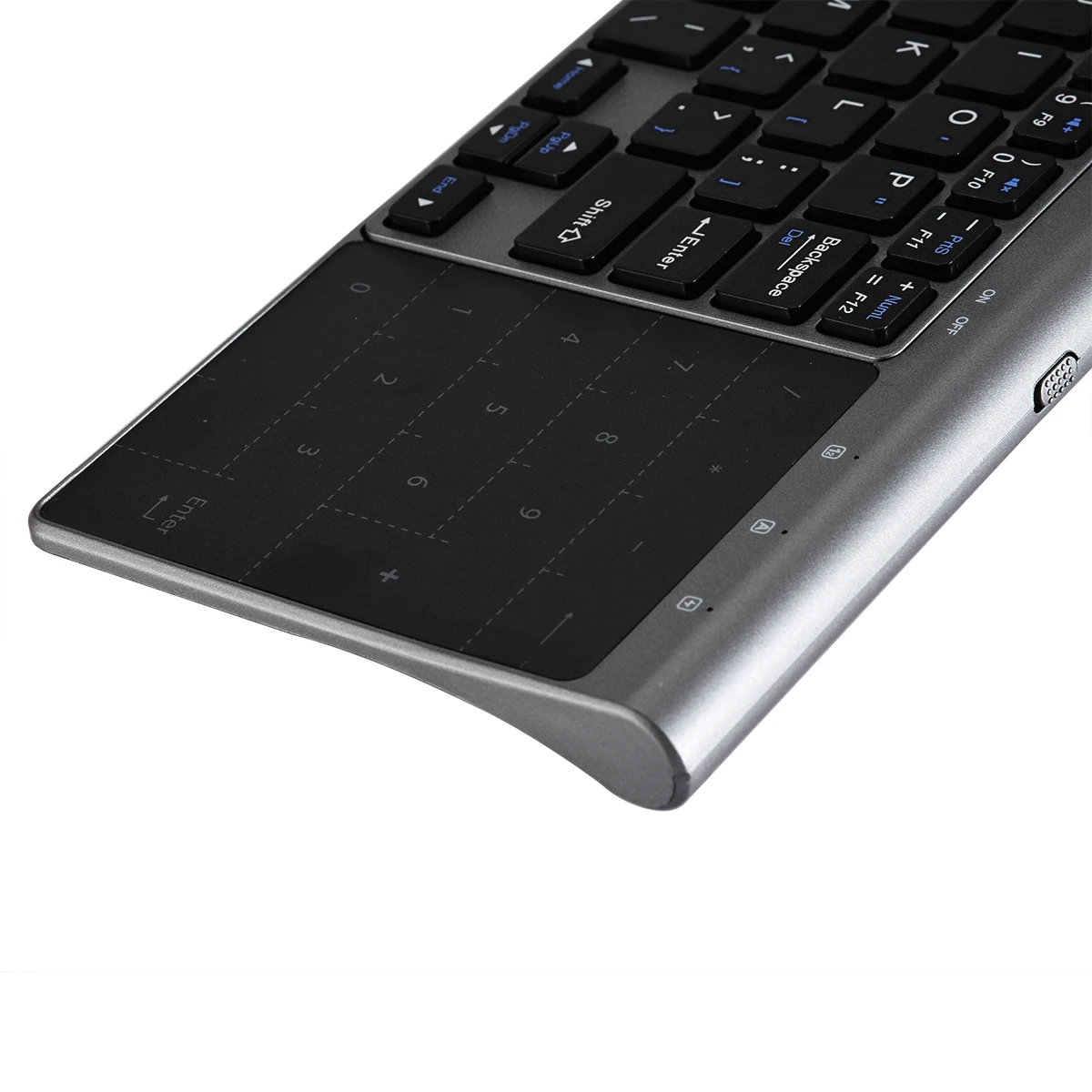  1pc Professional Black Keyboards High Quality Wireless Touch Keyboard With Touchpad For Computer PC