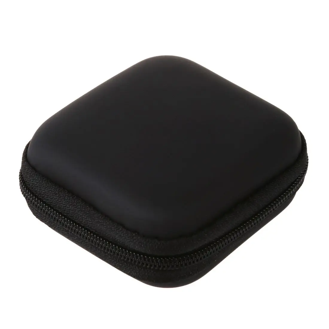 

Promotion! Nylon Cable Organizer Bag Case Purse Can Put Cables USB Flash Drive Chargers Headsets Black 7.5*7.5CM