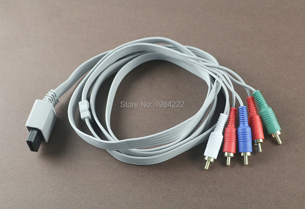 1 8 м компонент высокой четкости 1080P HDTV AV аудио адаптер кабель провод 5RCA для Nintendo
