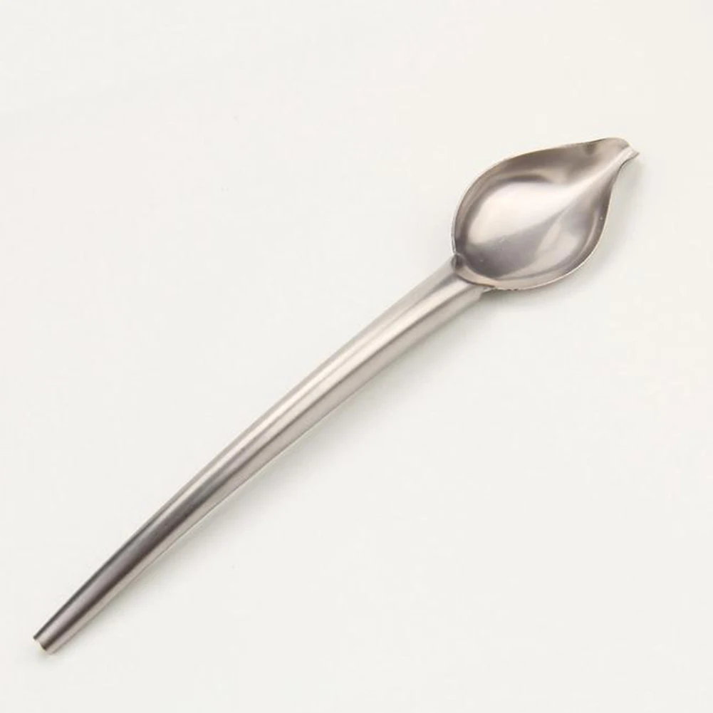 Saucier Drizzle Spoon, Stainless Steal Drizzle Spoon Decorating Spoon