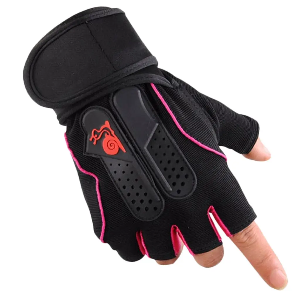 

Lifting Gym Workout Training Gloves For Man Women Glove 1Pair Cycling Gloves Fitness Half finger Glove Anti-Slip 2PCS Weight