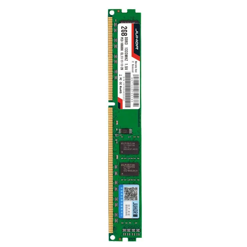 Оперативная память Juhor DDR3 2G 1,5 V 240 Pin для настольного ПК