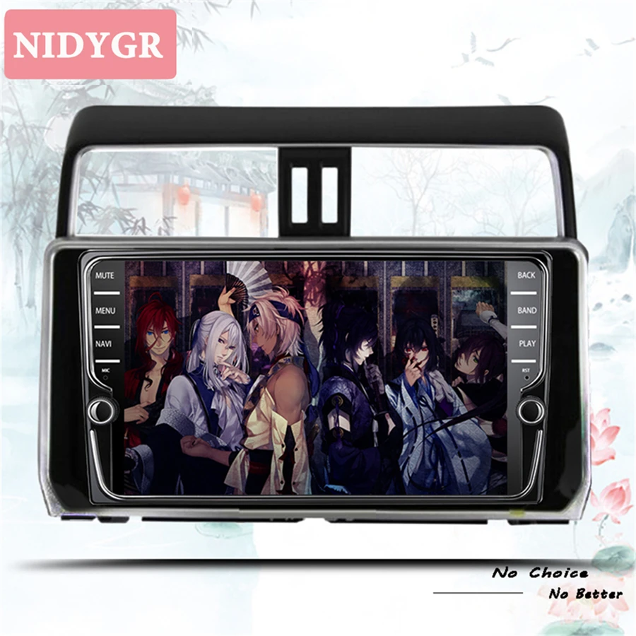 Clearance 9" Android 9.1 Car Stereo For Toyota PRADO 150 2018 2019 Auto Radio Audio Video Headunit Cassette GPS Glonass Navigation No DVD 2