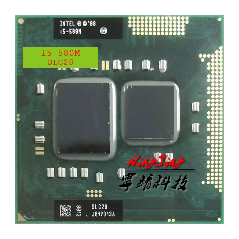 Intel Core I5 580m I5 580m Slc28 2 6 Ghz Dual Core Quad Thread Cpu Processor 3w 35w Socket G1 Rpga9a Cpus Aliexpress