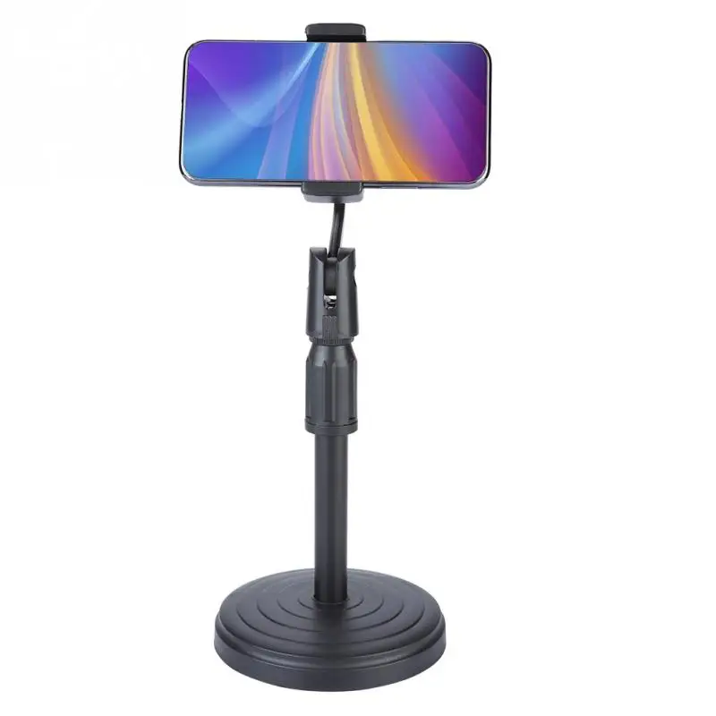 Retractable Bracket Desktop Cell Phone Stand Karaoke Live Phone Holder