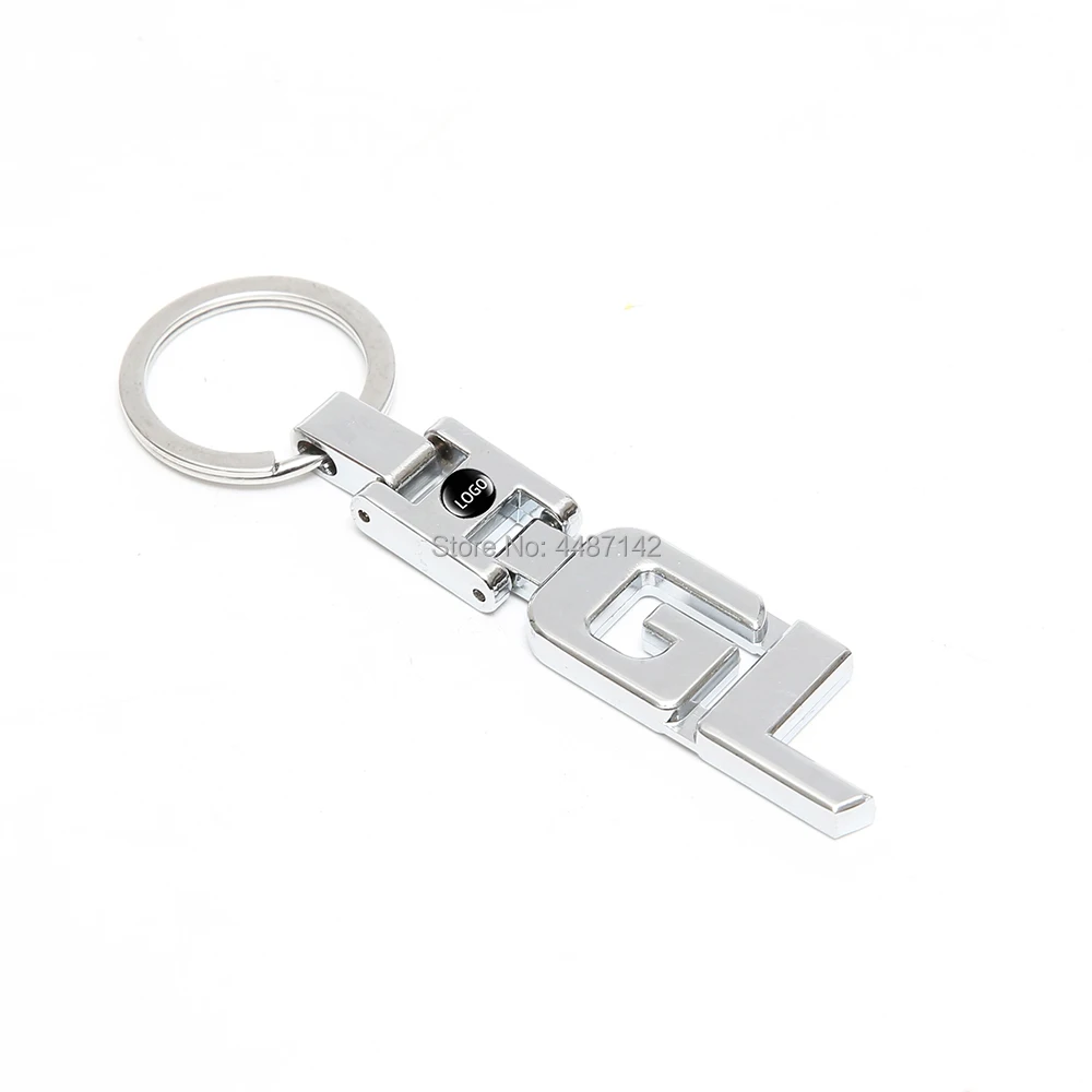 

1 Piece Car Keychain Metal Keyring Key Chain Rings Keychains Key Rings For Mercedes Benz GL