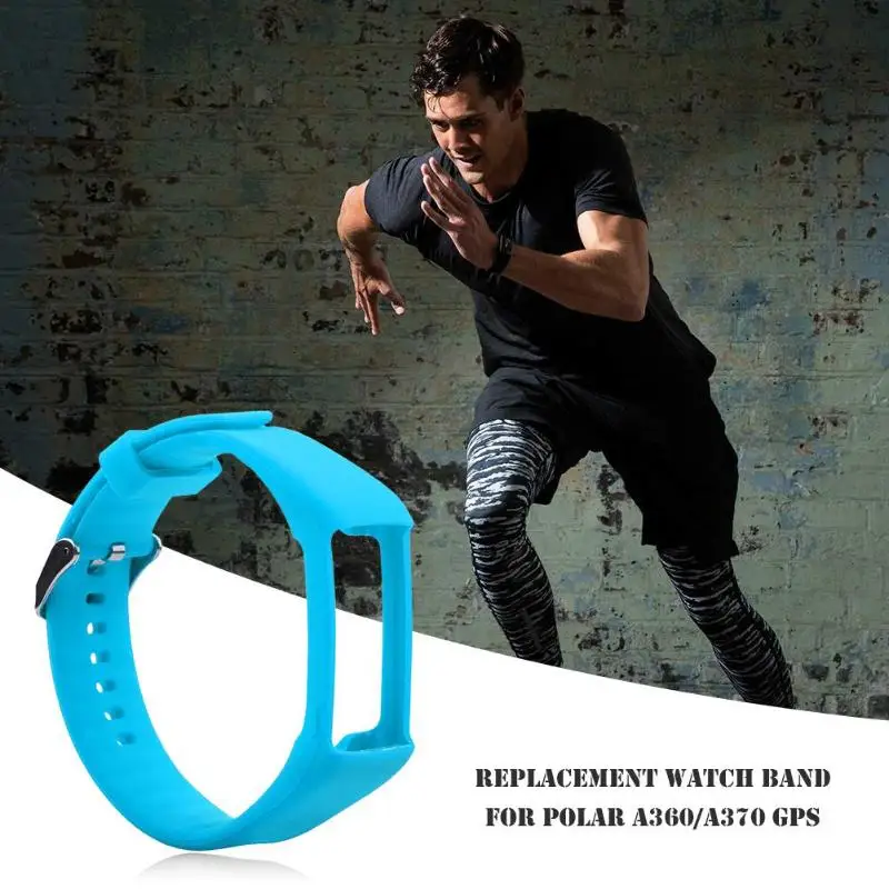 

NEW Arrival Soft Silicone Replacement Watchband Strap Wristband for Polar A360 A370 Watch Bracelet Smart Watch Accessories