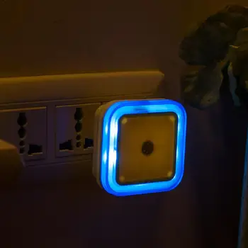 

0.8W EU/US Plug-in LED Night Light with Dusk to Dawn Sensor Auto LED Light Induction Sensor Control Bedroom Night Lamp For Kids