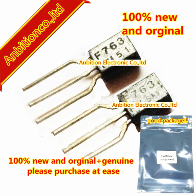 

10pcs 100% new original BF763 F763 TO-92 NPN 2 GHz wideband transistor in stock