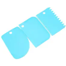 Adeeing 3 шт./компл. многофункциональные лопатки для крема украшения торта