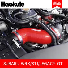 Modified car high temperature high pressure silicone Air intake pipe high quality for subaru impreza WRX/STI GRB/STI10 racing silicone turbo intake induction hose kit 1 pc for subaru impreza wrx grb ej25 07 ver 10 1 pc tk sbi004