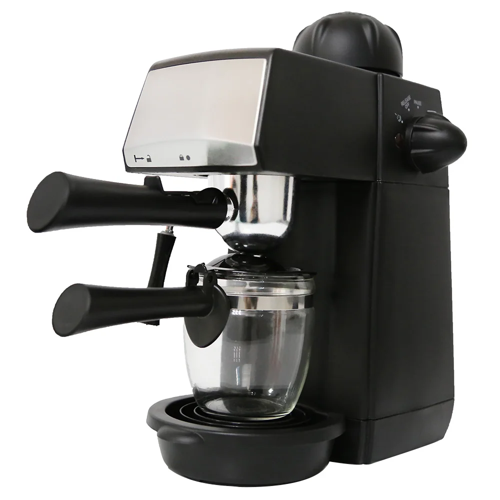 

240ml SW-CRM2001 Semi-Automatic Steam Type Espresso Coffee Machine Overheat Overvoltage Protection Pause Function Coffee Maker