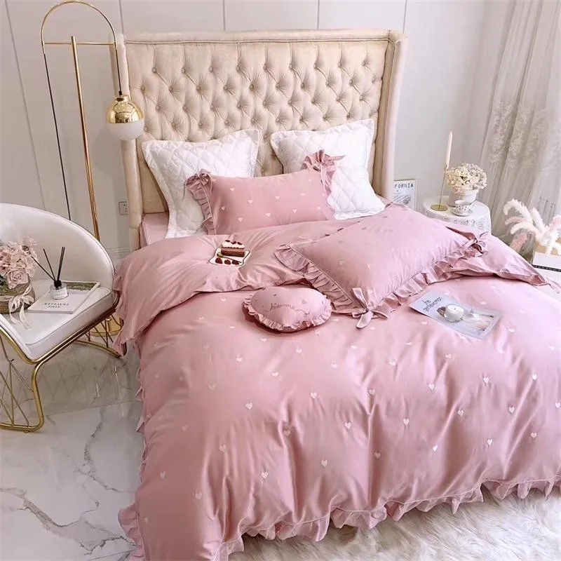 

60s satin long-staple cotton delicate quilt double lace stitching bedding 328370390