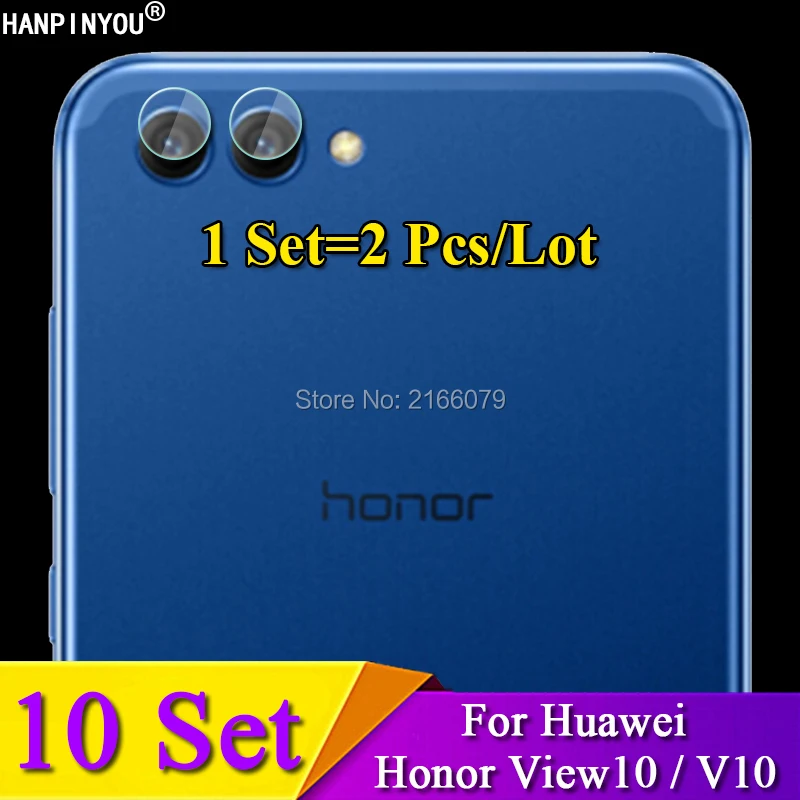 10 комплектов для Huawei Honor View View10 / V10 5 99 дюйма Защитная крышка объектива камеры