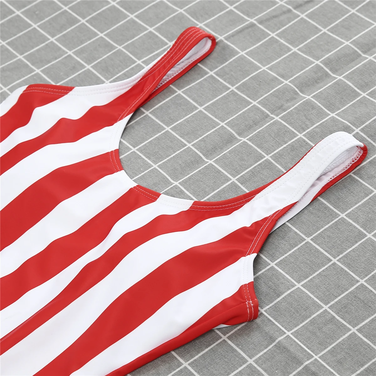 2019 New Sexy Womens One Piece Push Up Padded Monokini Beach Striped Backless Swimwear Swimsuit Bikini Bathing Suits Beachwear-1