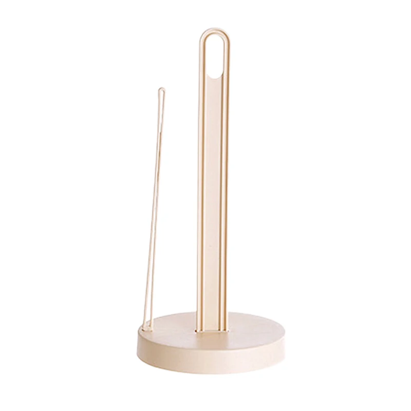 

Vertical Roll Holder Paper Napkin Shelf Desktop Punch Paper Towel Storage Holders For Kitchen Tissue Punch-Free Storage Rack