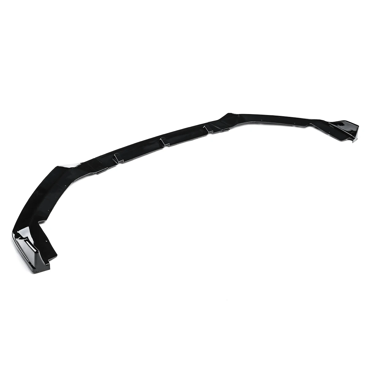 3 piezas de borde de parachoques delantero negro brillante para Honda FIT JAZZ 2018-2019 piezas exteriores antiarañazos ABS parachoques cubierta 3 piezas de borde de parachoques delantero negro brillante para Honda FIT JAZZ 2018-2019 piezas exteriores antiarañazos ABS parachoques cubierta