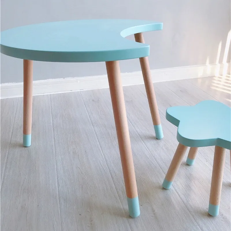 Nordic Style Kids Room Furniture Kids Table And Chair Children's Room Decoration Study Table Nursery Decor Nordic Style Kids Room Furniture Kids Table And Chair Children's Room Decoration Study Table Nursery Decor