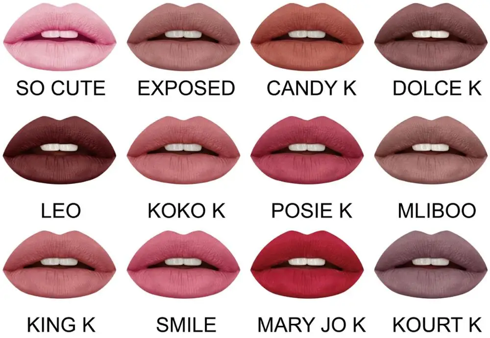 

Waterproof Matte Liquid Lipstick Moisturizer Smooth Lip Stick Long Lasting Lip Gloss Cosmetic