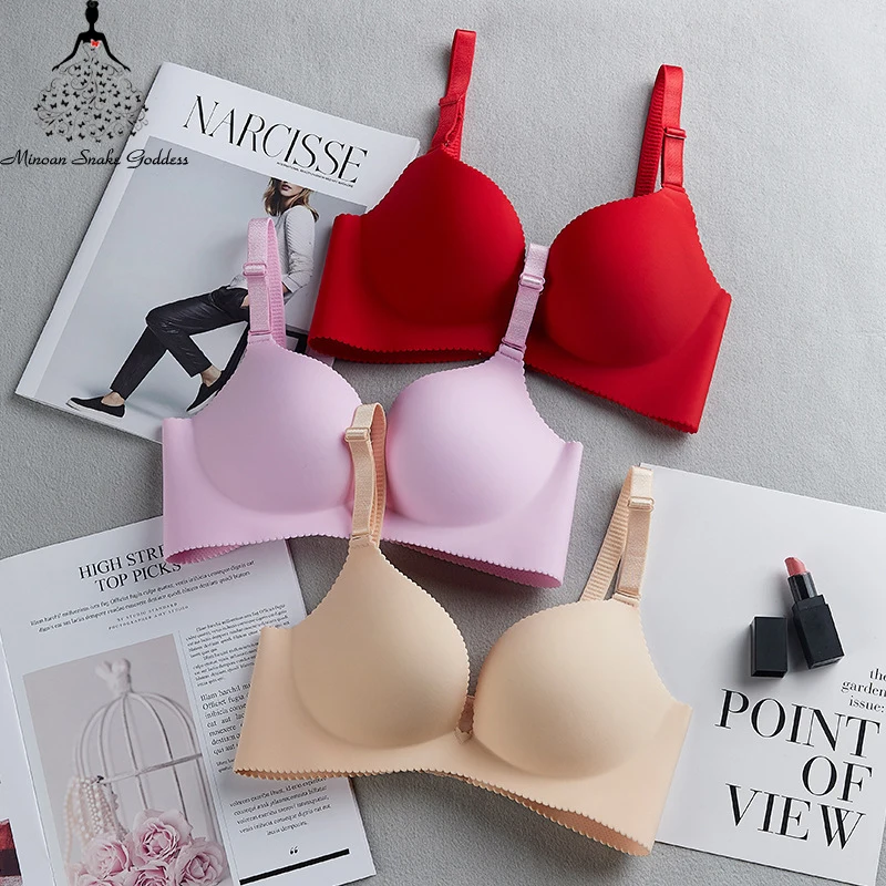 

Sexy Women Bra Push Up Seamless Bra Female Underwear Bras For Women Push Up Bralette Lingerie Wire Free Soutien Gorge Femme