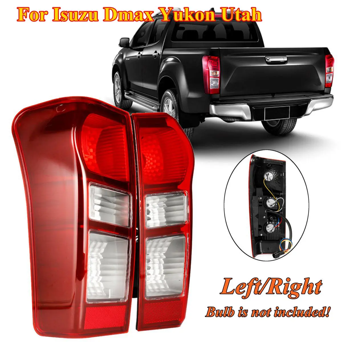 

Rear Tail Light For Isuzu Dmax Yukon Utah 2012 2013 2014 2015 2016 2017 2018 Brake Lamp Tail Light Lamp With Wire harness