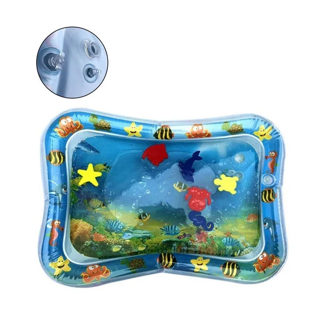 $US $9.01  Baby Water Mat Kid Play Cushion Inflatable Thicken PVC Infant Tummy Time Playmat Toddler Fun Activi