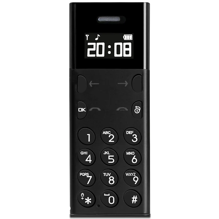 Новый AEKU A5 2G многофункциональный мобильный телефон 0 96 дюйма MTK6261D 32 Мб