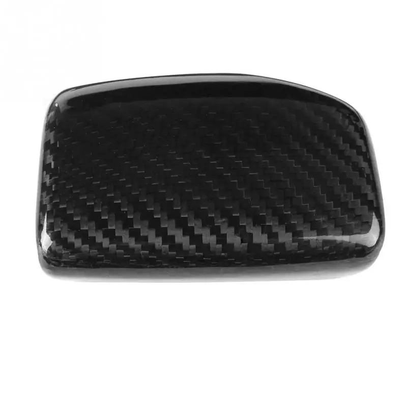 

Car Gear Shift Knob Head Cover Trim for Audi A4 S4 RS4 B9 A5 S5 RS5 Q5 Q7 Gear Shift Knob Cover Carbon Fiber Style NEW