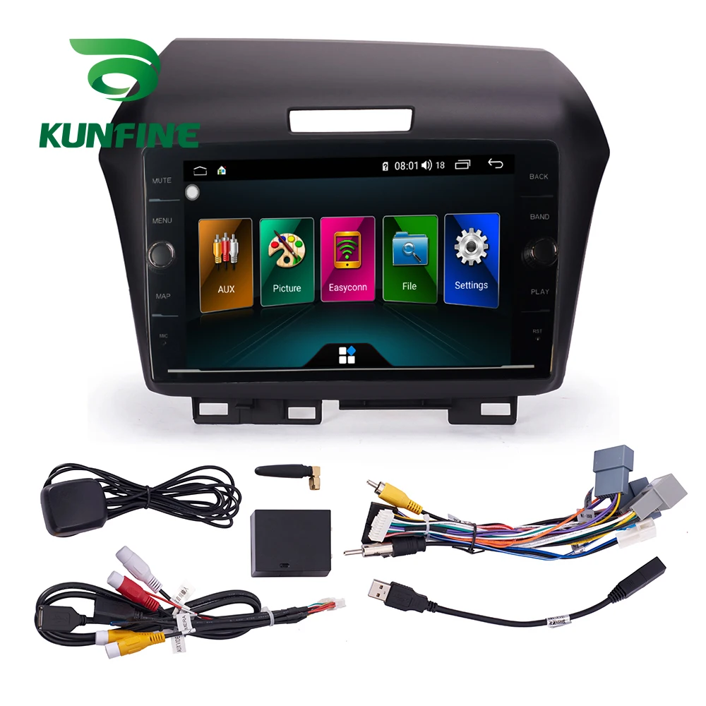 Flash Deal Octa Core ROM 64GB Android 8.1 Car DVD GPS Navigation Player Deckless Car Stereo For Honda Fit 2008-2013 Radio Headunit Device 5