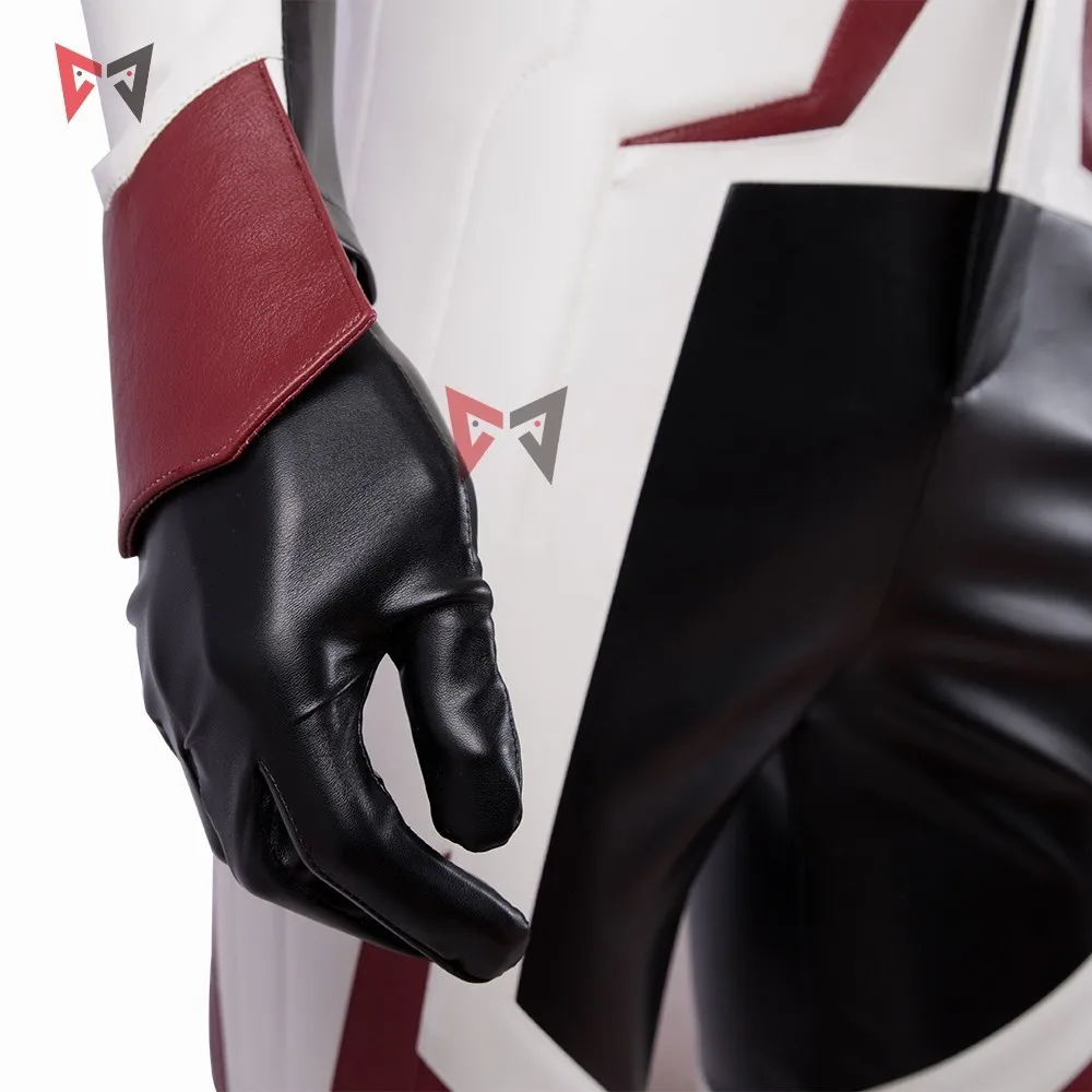 New 2019 Avengers Endgame Quantum Realm Cosplay Costume Team Uniform Iron Man leather jumpsuit Full Set Halloween Custom Made