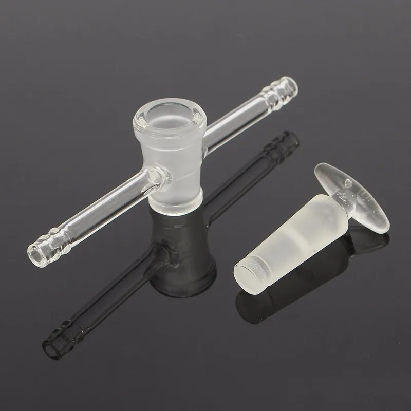 

Lab Straight Adapter With Glass Stopcock Hose Connection Glass Valve
