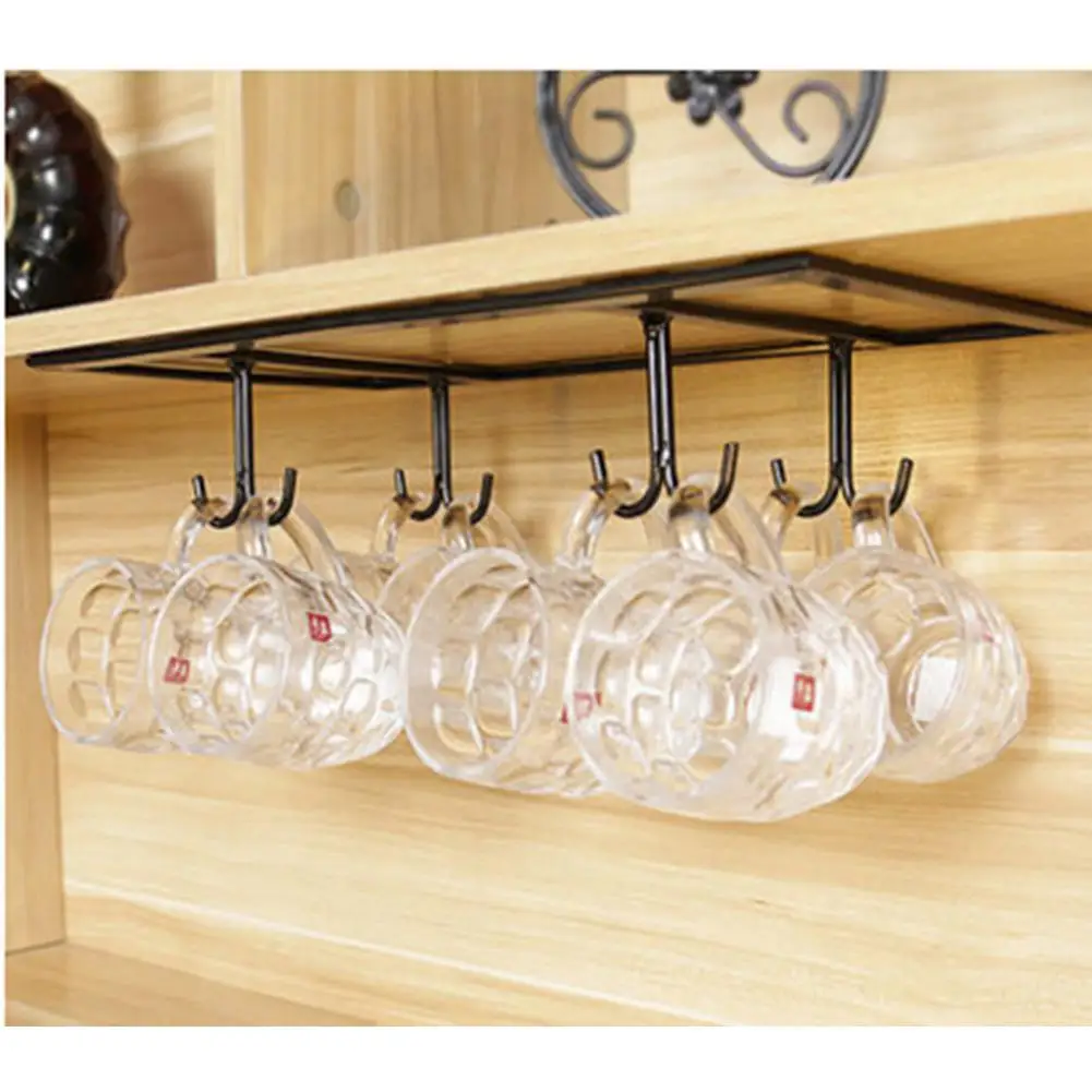 

Adeeing Iron Hanging Rack for Mug Glass Coffee Cup Storage