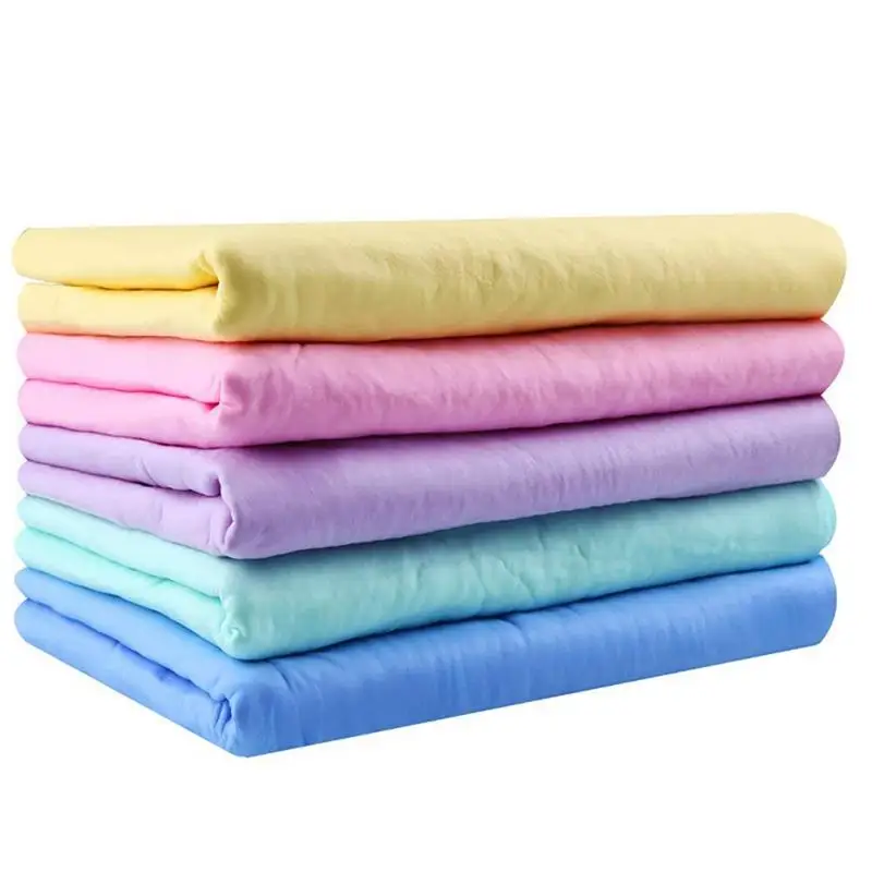 

Pets Absorber Synthetic Chamois Cloth Absorbent PVA Drying Car Shammy Towel Kitchen Cleaning Towel Ultra-Absorbent Machine