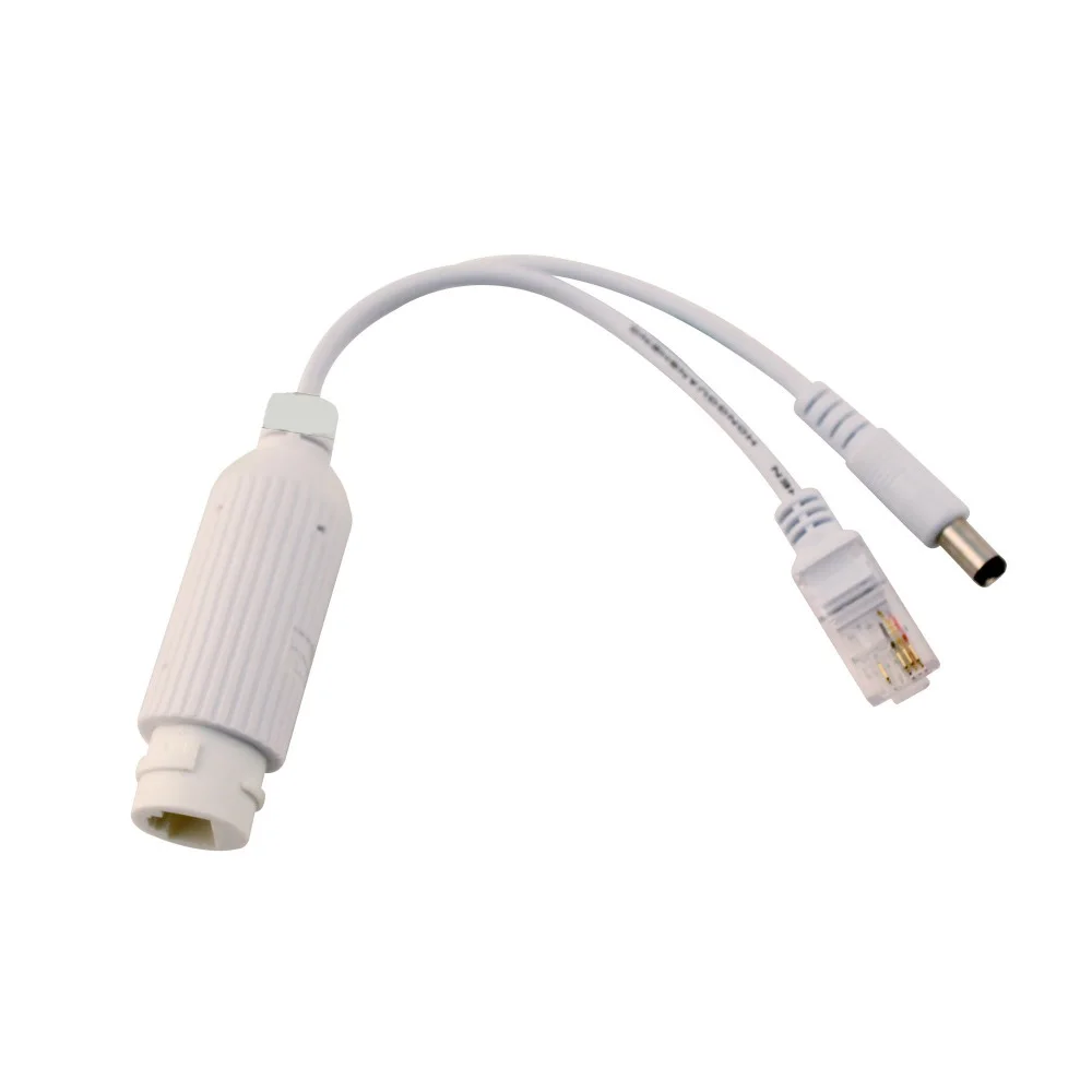 POE сплиттер питания через Ethernet 10/100 Мбит/с IEEE802.3AF 12В/1А для HD IP камеры и NVR системы