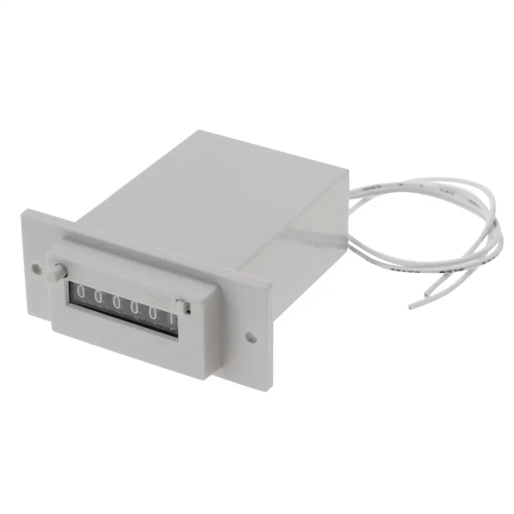 CSK6 YKW 6 значный Электромагнитный импульсный счетчик AC110V/AC220V/DC24V Горячее