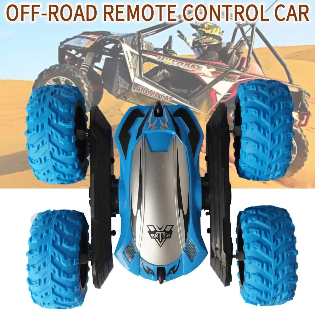 

New RC Car High Speed Remote Control Stunt Dumper with 2.4G Light YDJ-D828-YW Charging Transformed Toy Car for Children