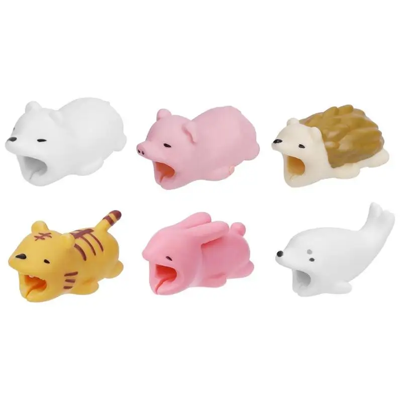 

PVC Animal Data Line Protector Anti-break USB Cable Protective Cover Tools