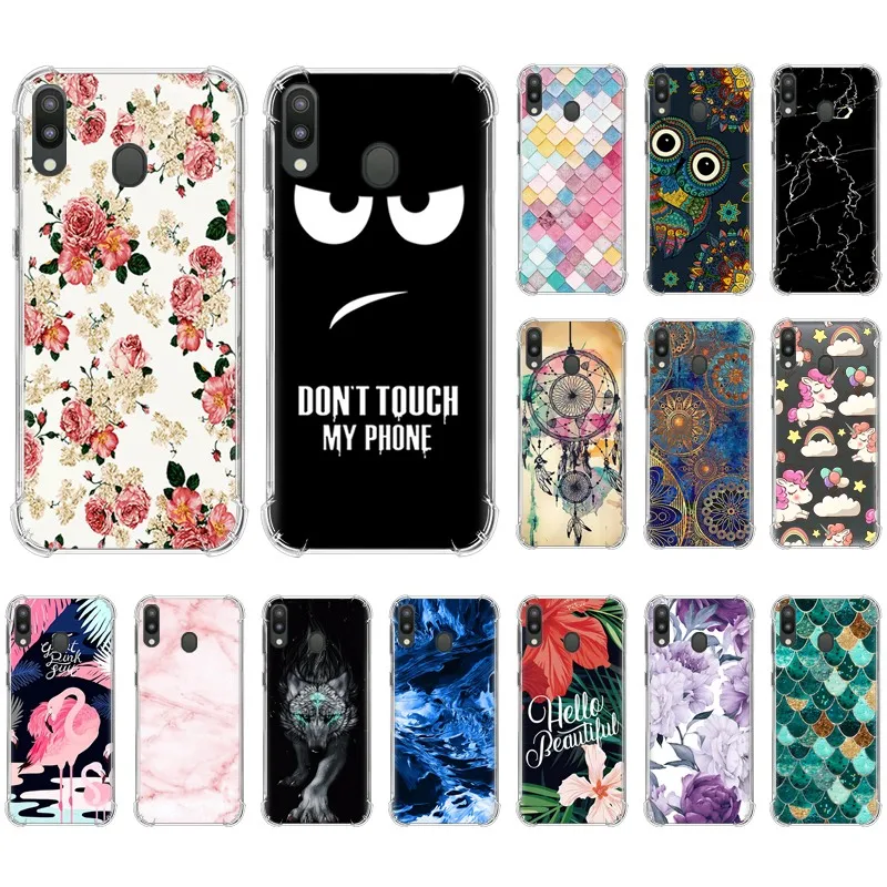 Anti-falling Phone Case For SAMSUNG GALAXY M20 Stylish Design Colorful Painted Back Cover |