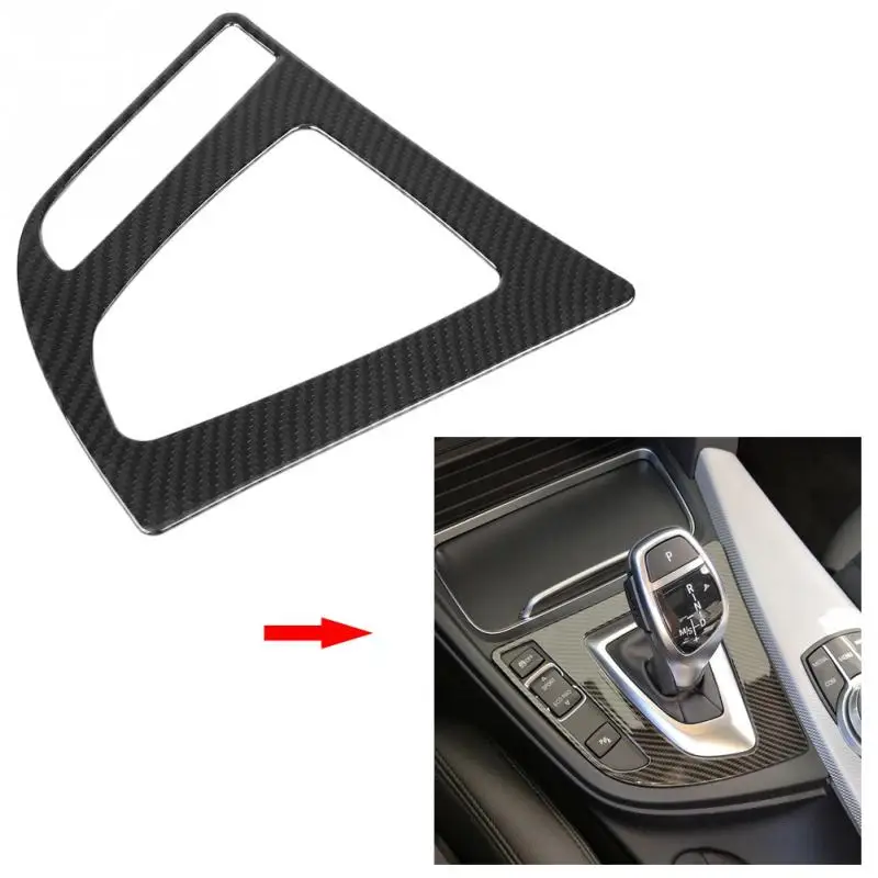 

Durable Carbon Fiber Style Auto Center Control Gear Shift Panel Cover Trim Frame for BMW 3 Series F30 GT F34 2014-2018 New