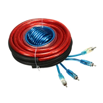 

1pc 4 Gauge Amp Kit Amplifier Install Wiring Complete Installation Cables 2800W Auto Car Styling Accessories Cable Wire