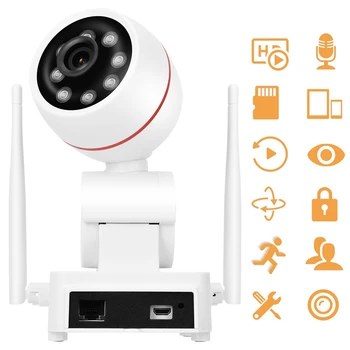 

1080P Two Million Pixels Human Motion Detection PTZ WIFI Monitoring Camera Support TF Card