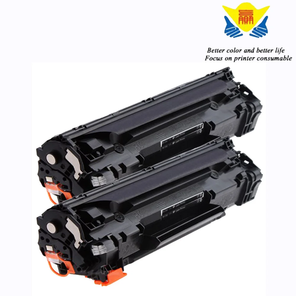 Совместимый черный тонер картридж CB436A 36a для HPs LaserJet M1120 M1522nf лазерный принтер (2