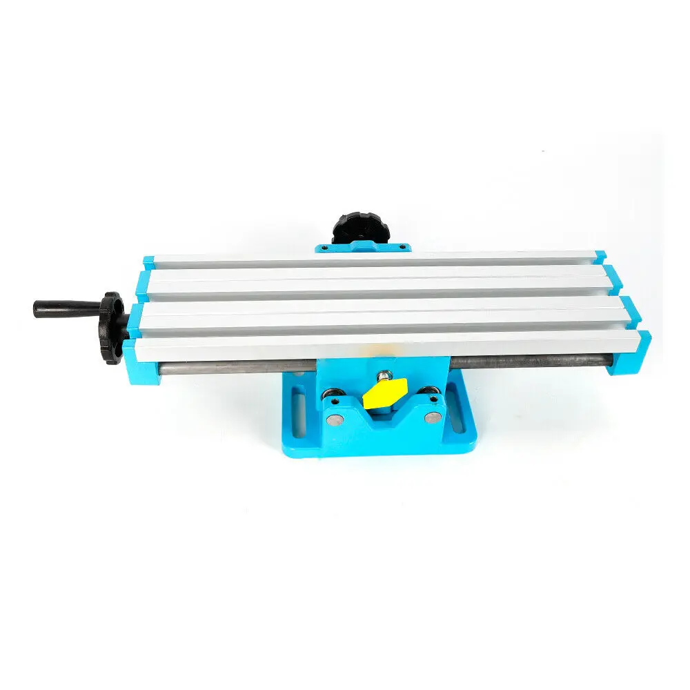 

Mini Milling Machine Bench Fixture Drilling Slide Table Worktable Cross Slide Table Drill Vise for Bench Drill Stand