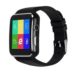 Bluetooth Smart часы X6 спортивный Шагомер Смарт-часы с камерой Поддержка sim-карты WhatsApp Facebook для телефона Android