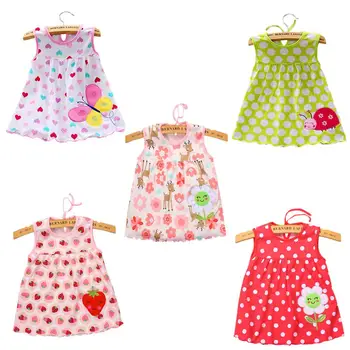 

Kidlove 5pcs/Pack Stylish Girl Princess Embroidery Dress Cute Party Wedding Outfits Gift