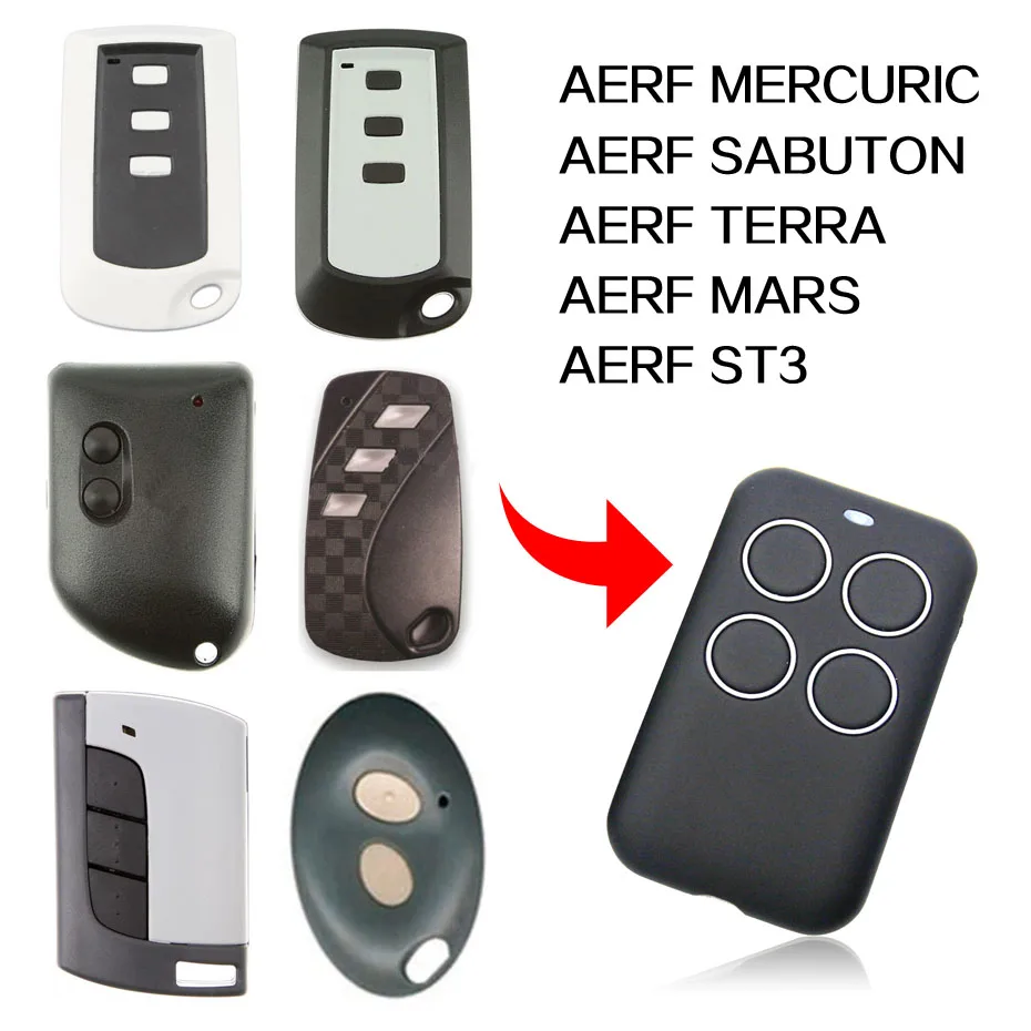 

Пульт дистанционного управления AERF для гаража AERF ST3 MARS TERRA SABUTON ртуть пульт дистанционного управления