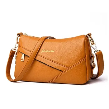 

2019 Female Messenger Bags Sac A Main Luxury Women Bag Designer Brand Crossbody Bags For Women Leather Shoulder Bag Ladies Bolsa