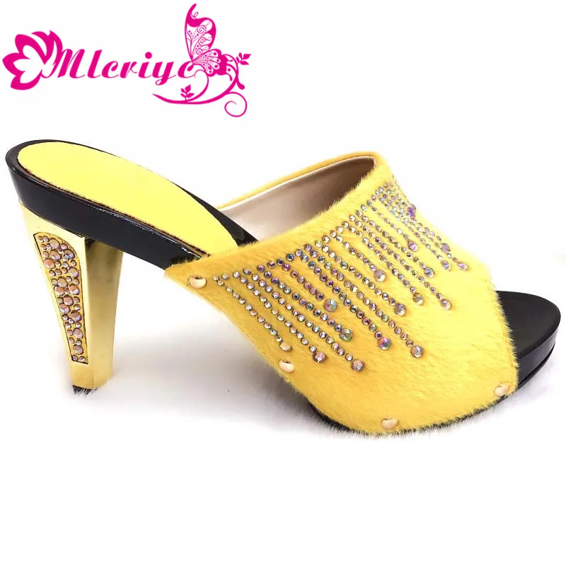 

New Arruval gold Color Sexy Ladies Shoes Party Wedding Shoes Decorated with Rhinestone Elegant Slip on Women Lady Pumps Shoe