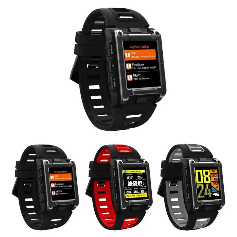 

S929 Bluetooth 1.3inch IP68 Waterproof Heart Rate Monitor GPS Smart Watch